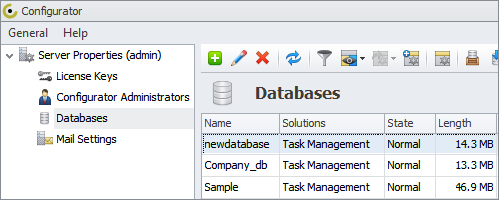 Custom Database Configuration Checklist Custom Database Configuration Checklist